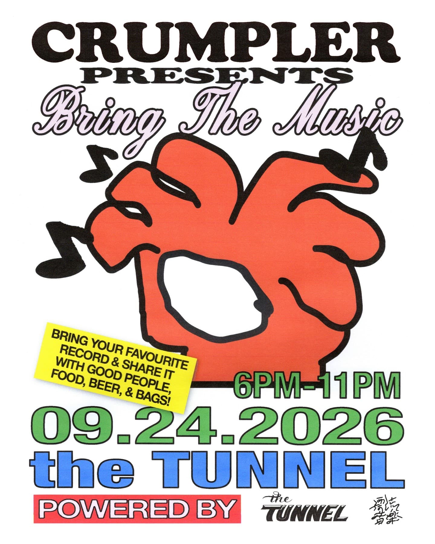 Crumpler presents BRING THE MUSIC